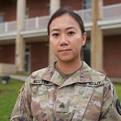 Officer Candidate Michelle Nguyen